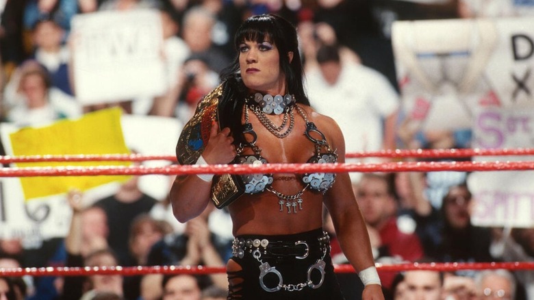 Chyna with the European Championship