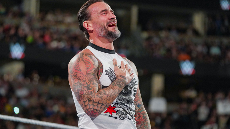 CM Punk soaks in adulation from the fans