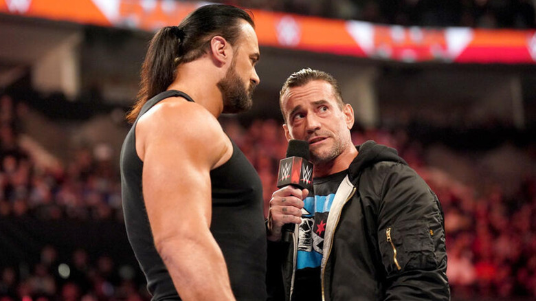 Drew McIntyre and CM Punk in the ring