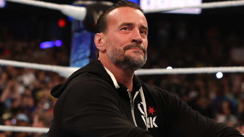 CM Punk smiling