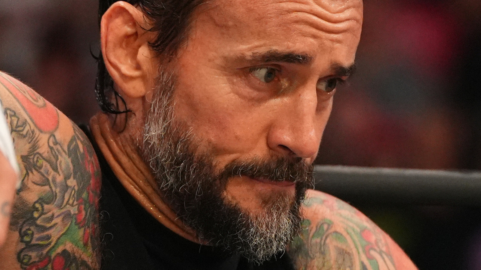 Cm Punk Takes Shot At Fellow Aew Star Hangman Adam Page In Post Collision Promo