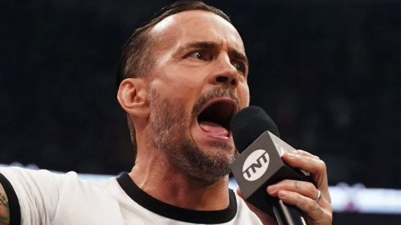 CM Punk on the mic