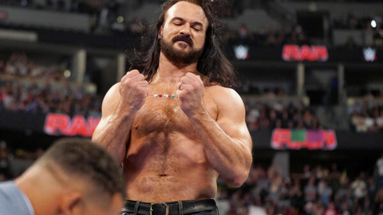 Drew McIntyre tears CM Punk's friendship bracelet apart.