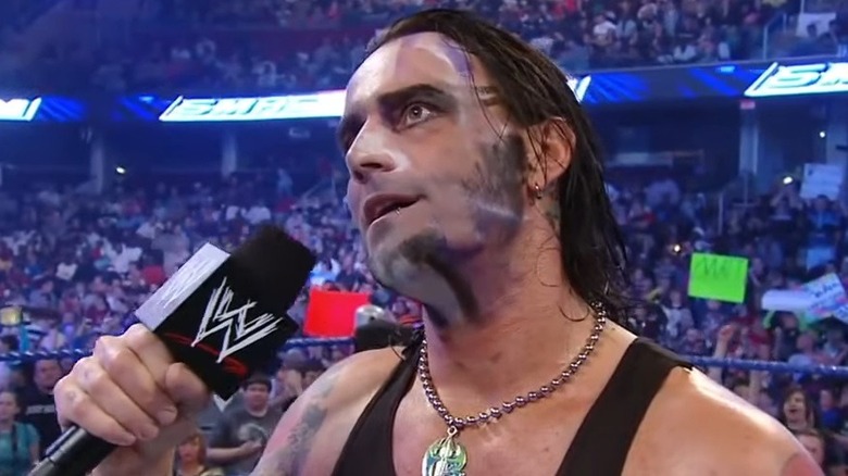 CM Punk dressed as Jeff Hardy
