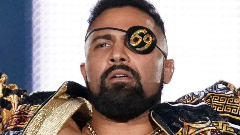 Rocky Romero eyepatch