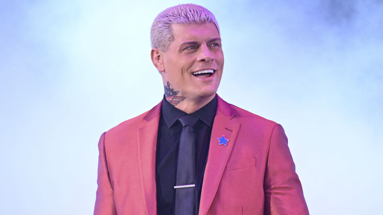 Cody Rhodes smiling