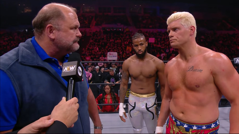 Arn Anderson, Lee Johnson, Cody Rhodes