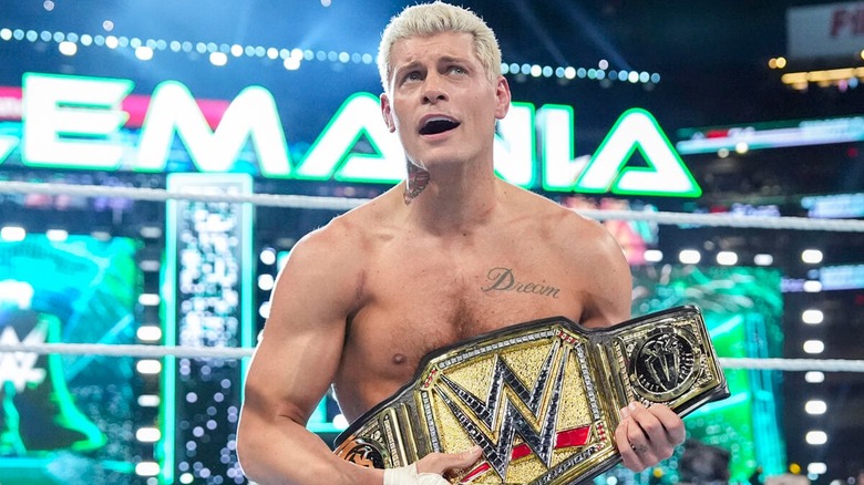 Cody Rhodes at WWE WrestleMania 40