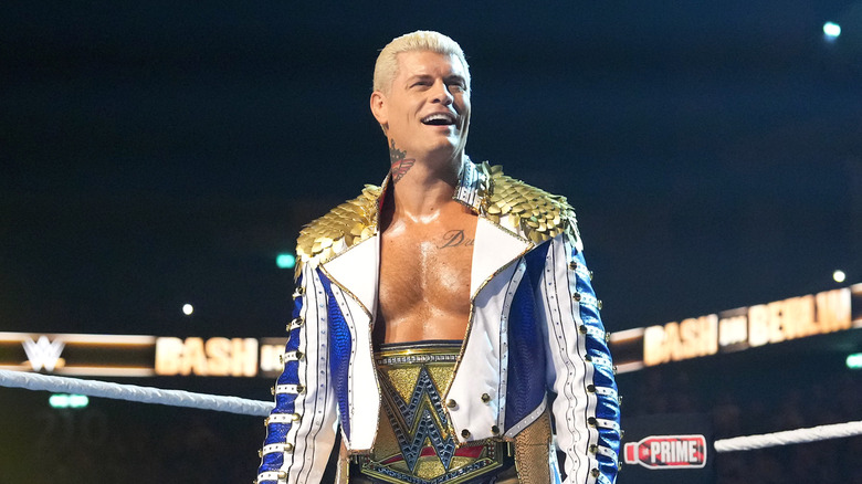 Cody Rhodes smiling