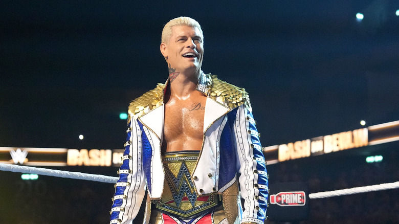 Cody Rhodes smiling