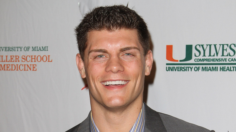 Cody Rhodes at a University of Miami event