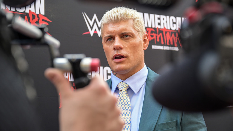 Cody Rhodes speaking