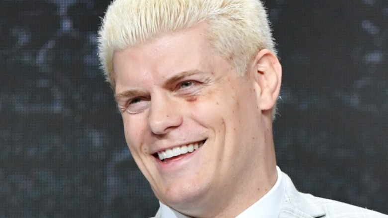 Cody Rhodes smiles 