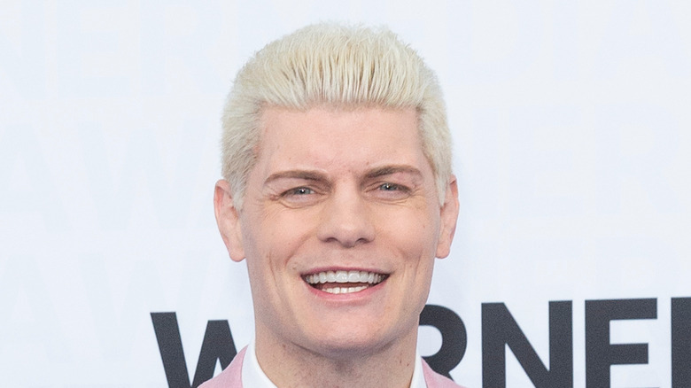 Cody Rhodes smiles