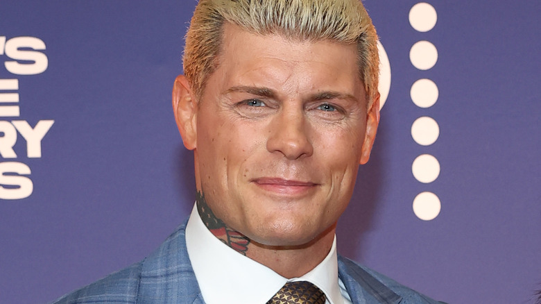 Cody Rhodes smiling