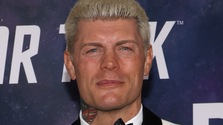 Cody Rhodes smiling