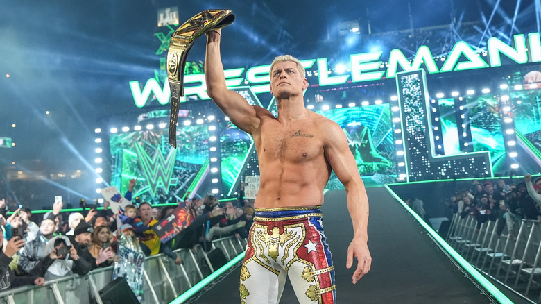 Cody Rhodes at WWE WrestleMania 40