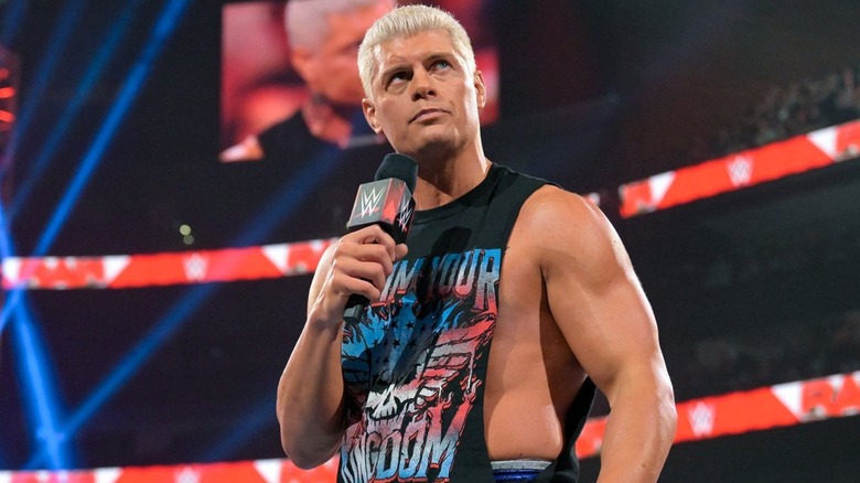 Cody Rhodes is serious in thought