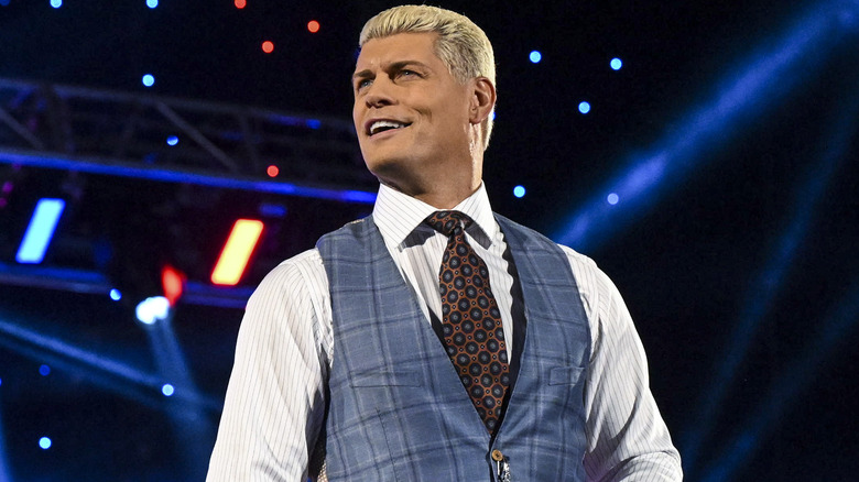 Cody Rhodes smiling