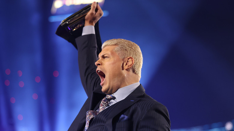 Cody Rhodes during Smackdown at Smoothie King Center on February 21, 2025 in New Orleans, Louisiana.