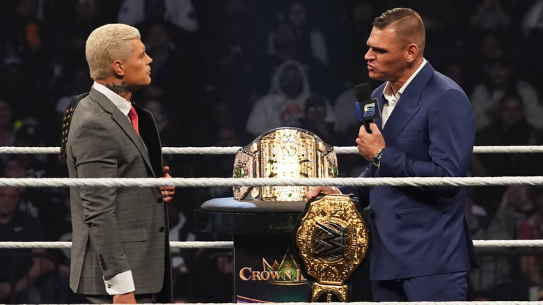 Cody Rhodes has words with rival GUNTHER