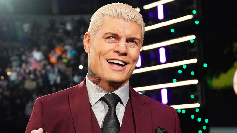 Cody Rhodes feeling happy