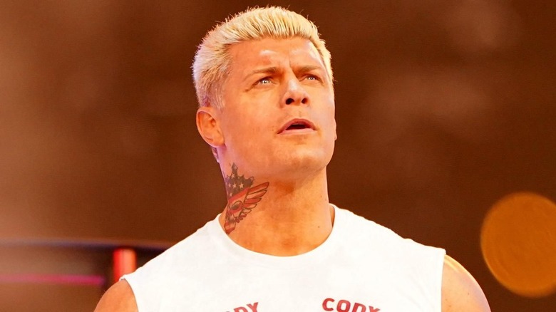 AEW Selling Cody Rhodes Temporary Tattoo Based Off His Neck Piece  Web Is  Jericho