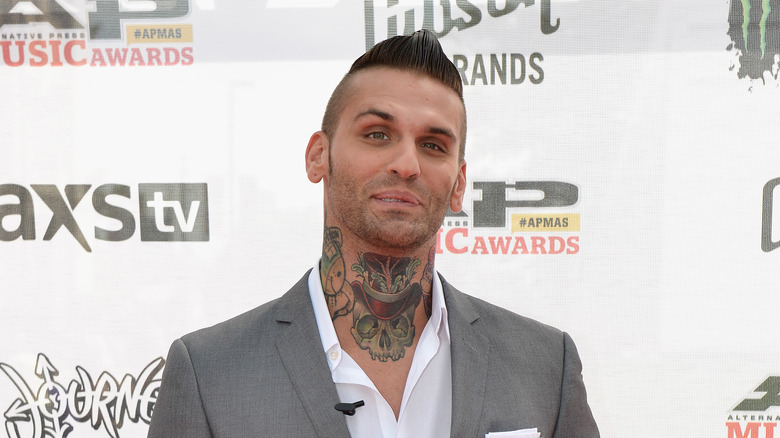 Corey Graves on the red carpet