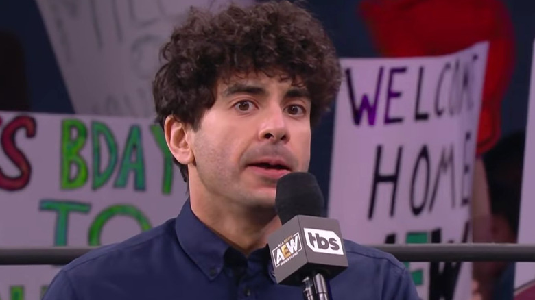 Tony Khan, thinking about his stars attending WWE events