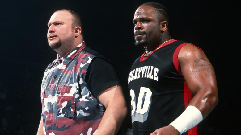 Bully Ray & D-Von Dudley standing in the ring