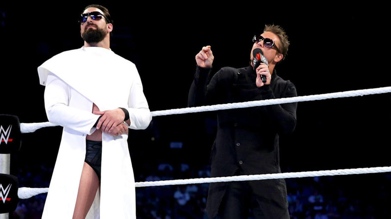 Damien Mizdow with The Miz