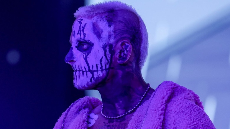 Darby Allin looking spooky