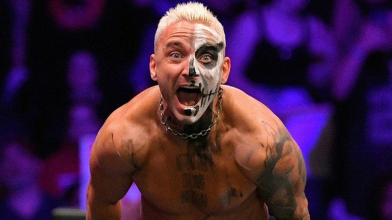 Darby Allin shouting