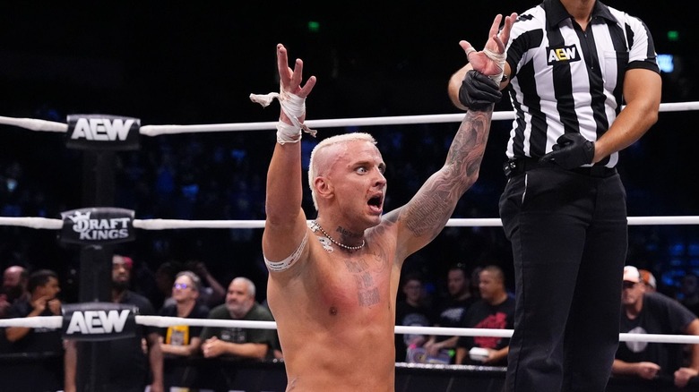 Darby Allin in the ring