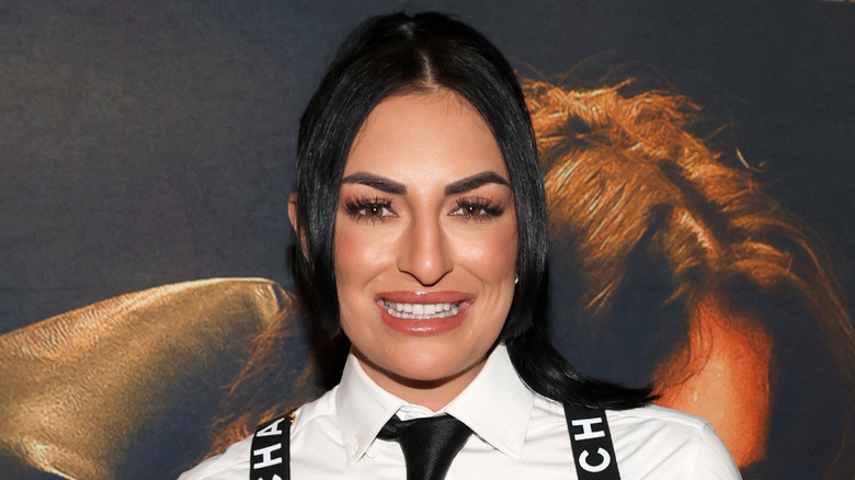 Daria Berenato, fka Sonya Deville, at the Queen of the Ring premiere