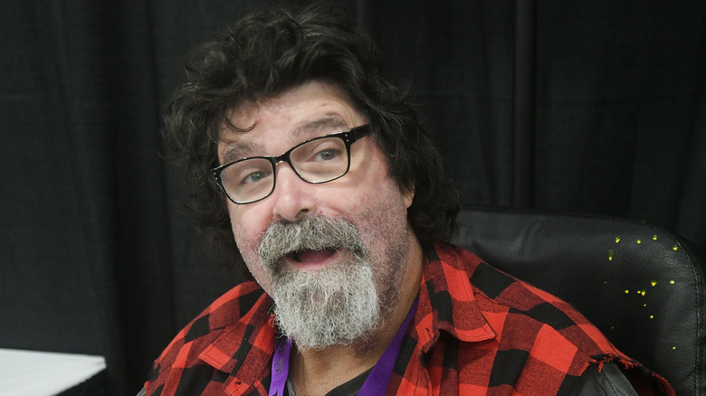 Mick Foley attends the Contropolis New Jersey Autograph Convention