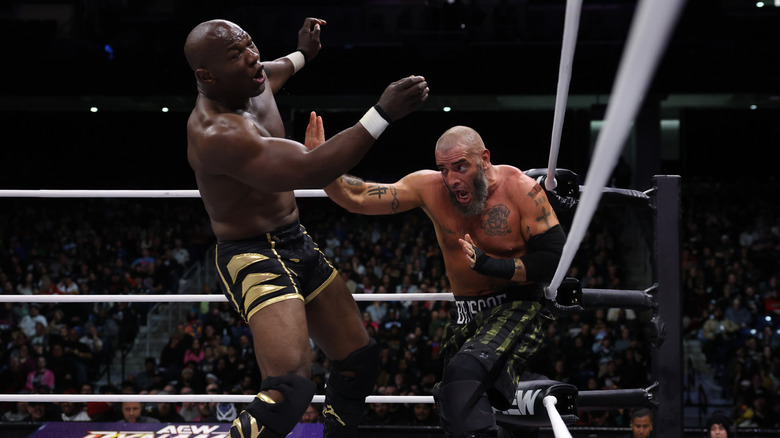 Shelton Benjamin vs Mark Briscoe on AEW Dynamite