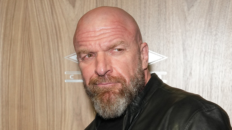 Triple H at an event