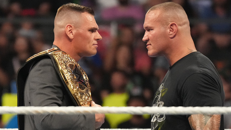 GUNTHER and Randy Orton