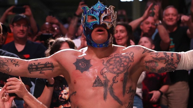 Rey Fenix on AEW Collision