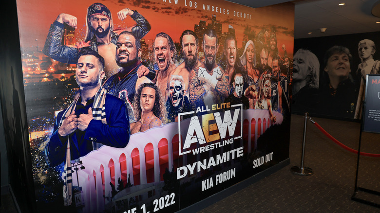 AEW advertisement