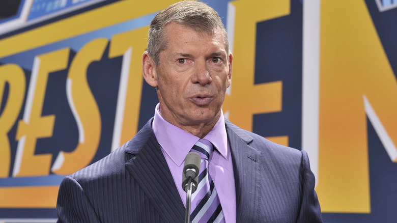 Vince McMahon talking