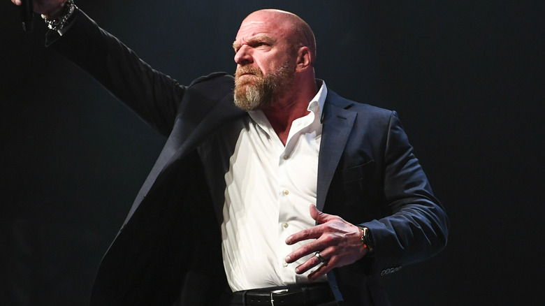 Triple H raising arm