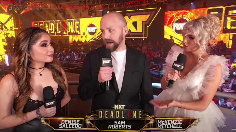 WWE NXT Deadline Kickoff Show Panel