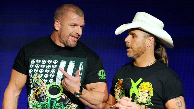 Triple H and Shawn Michaels