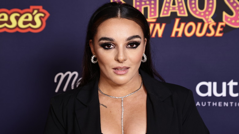 Deonna Purrazzo posing for photo at an event