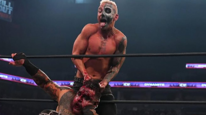 Darby Allin Choking Brody King