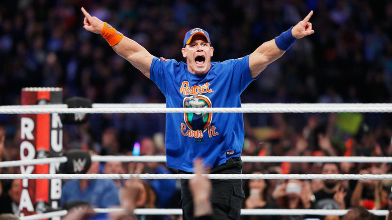 John Cena pointing