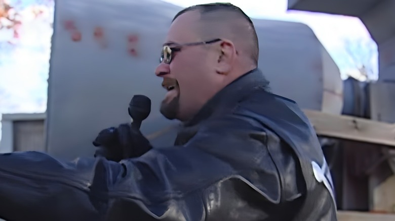 Big Boss Man crashes a funeral