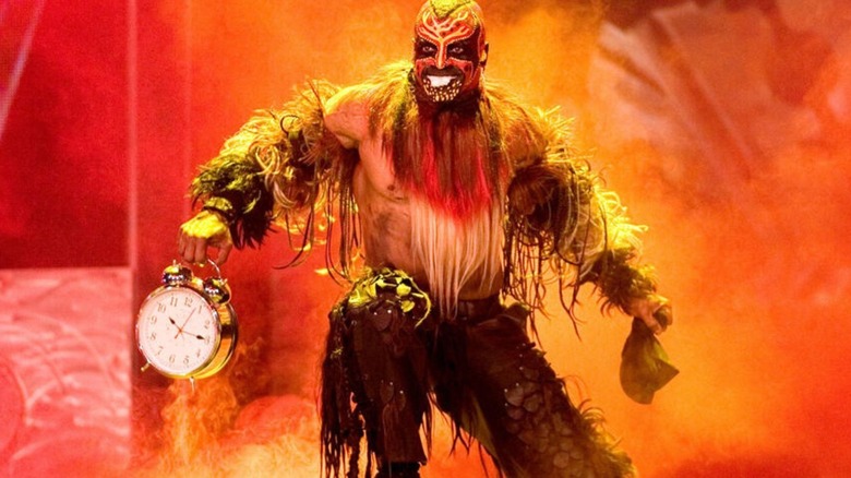 The Boogeyman stands on the WWE stage 